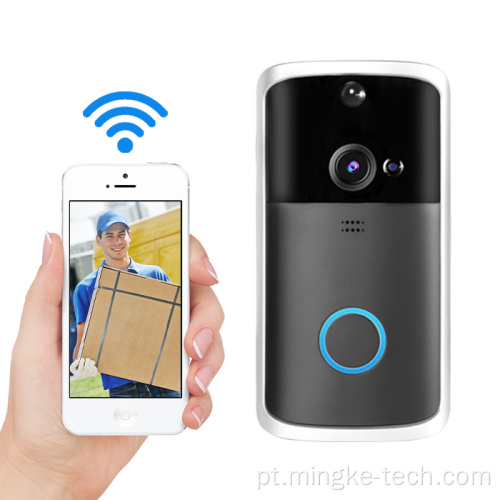 WiFi Video Doorbell Wireless Ring WiFi Doorbell Câmera